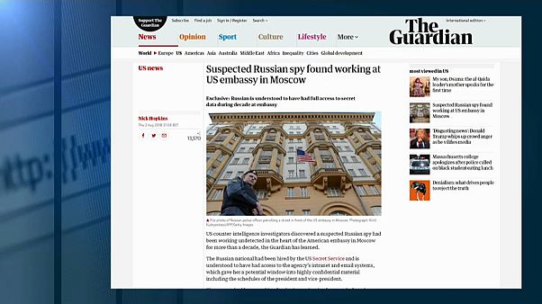 В посольстве США работал русский шпион? В посольстве США работал русский шпион?