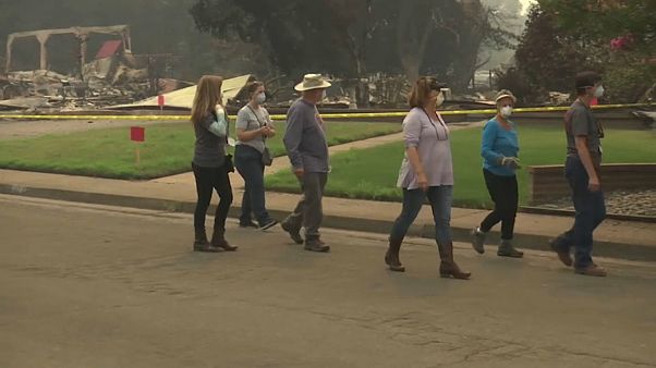 Après les incendies en Californie, le dur retour des habitants Après les incendies en Californie, le dur retour des habitants