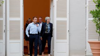 Treffen zwischen May und Macron