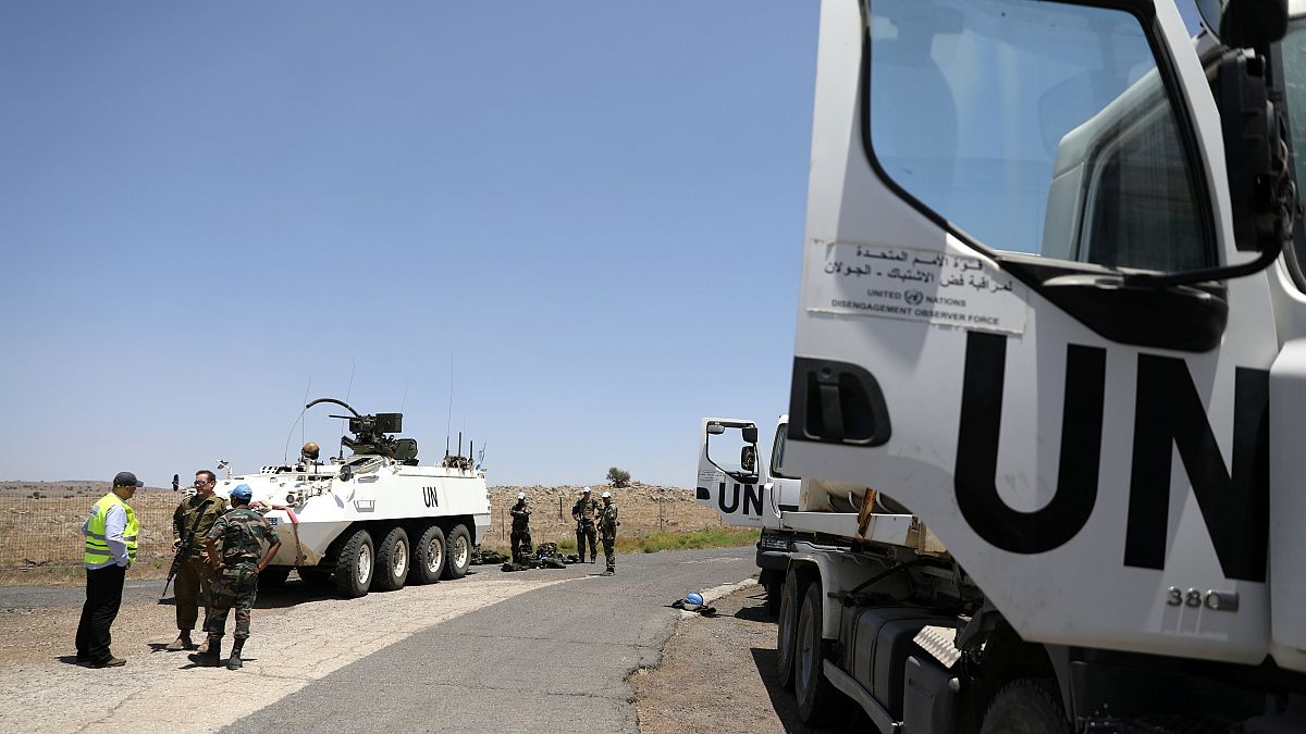 BM Barış Gücü askerleri 4 yıl sonra Golan Tepeleri'ne döndü