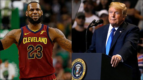 Trump'tan LeBron James'e üstü kapalı 'aptal' iması Trump'tan LeBron James'e üstü kapalı 'aptal' iması