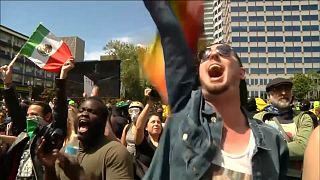 Rechts gegen links - Proteste in Portland