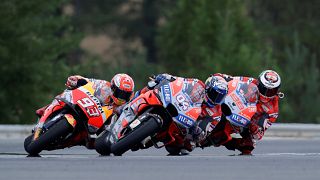 Andrea Dovizioso wins Czech MotoGP thriller