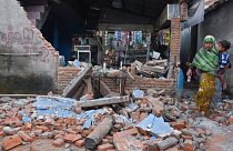 Pánico un día después del terremoto que mató a 91 personas en Indonesia
