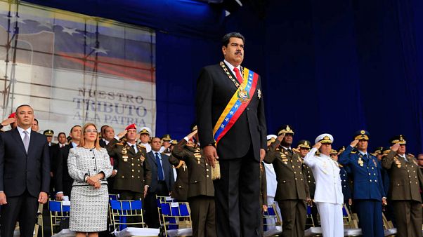 Novas imagens do atentado contra Maduro Novas imagens do atentado contra Maduro