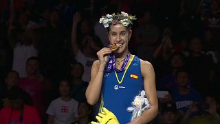 Spanierin Carolina Marín ist Badminton-Rekordweltmeisterin