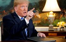 Trump: İran'la ticaret yapan ABD ile ticaret yapamayacak
