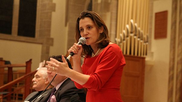 CHRYSTIA FREELAND CHRYSTIA FREELAND