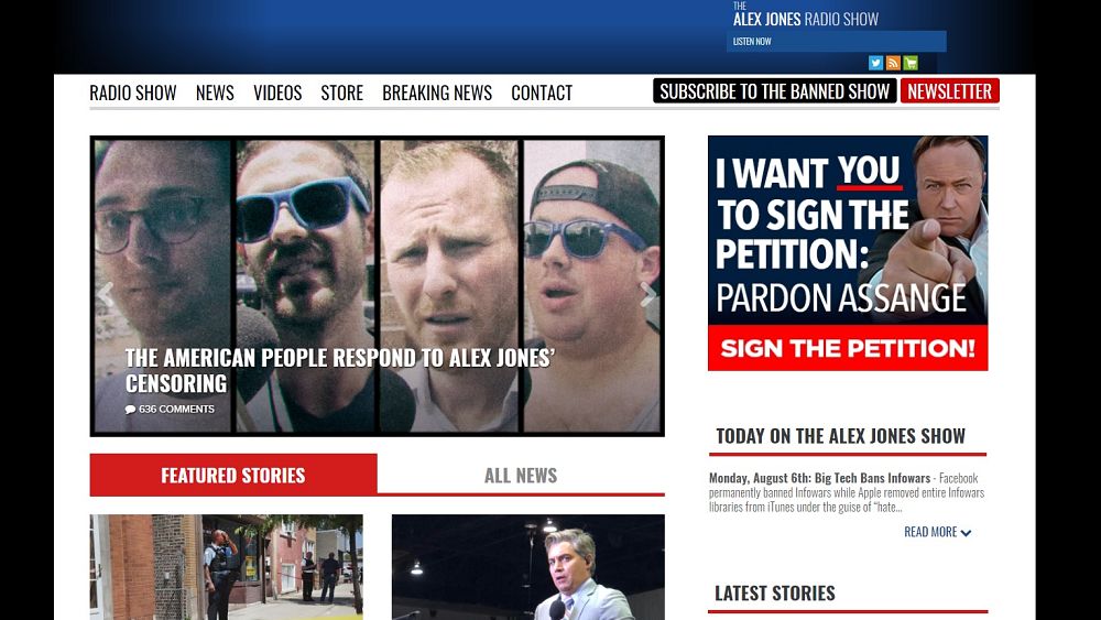Tech giants remove Infowars content from its platforms in domino move | The Cube