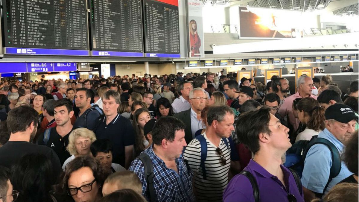 Frankfurt airport evacuated after French family security scare