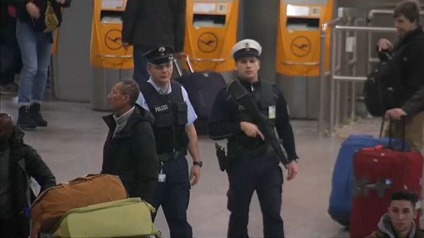 Parte do aeroporto de Frankfurt foi evacuada Parte do aeroporto de Frankfurt foi evacuada