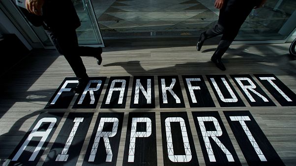 L'aéroport de Francfort au ralenti L'aéroport de Francfort au ralenti