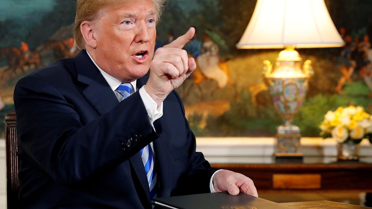 US-Präsident Donald Trump warnt vor Handel mit dem Iran