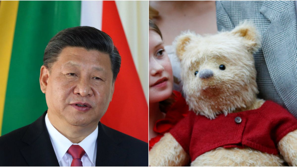 Çin Devlet Başkanı Xi Jinping ve Winnie The Pooh