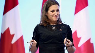 Canadian Foreign minister Chrystia Freeland not bowing to Saudi pressure