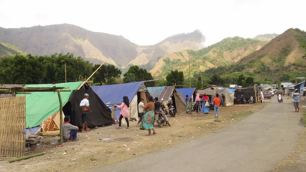 In pictures: Indonesia's rescue mission after earthquake