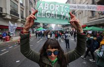 Senato argentino vota su aborto legale
