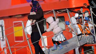A menekültek 40 százaléka Spanyolországba érkezik
