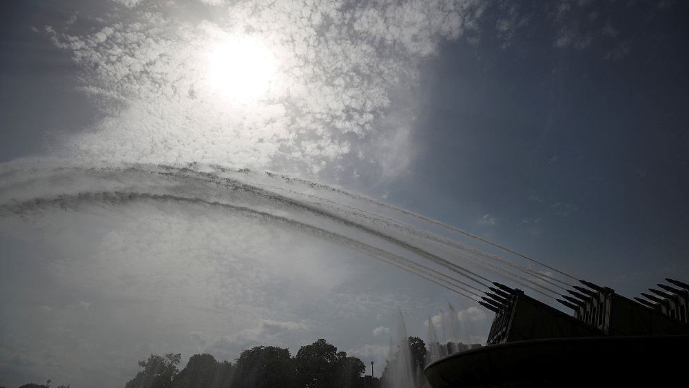 Farmers battle heat and dust across Europe
