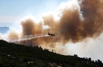 Les incendies gagnent du terrain au Portugal et en Espagne