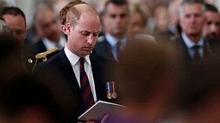 Watch: Prince William joins commemorations for decisive WW1 battle