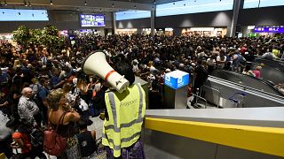 Vaklárma okozott felfordulást a frankfurti repülőtéren