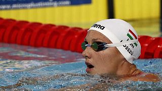 Hosszú Katinka aranyérmes 200 méter vegyesen az úszó eb-n