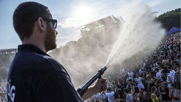 Sziget-Festival in Budapest: Feiern bei großer Hitze Sziget-Festival in Budapest: Feiern bei großer Hitze