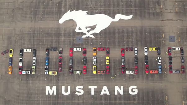 10 milhões de Mustang produzidos 10 milhões de Mustang produzidos
