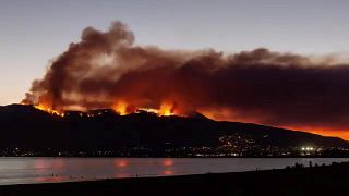 California, il video time-lapse di un incendio