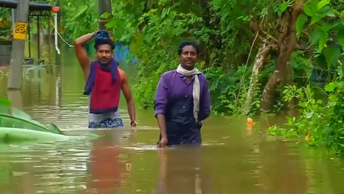 مقتل 24 شخصا جراء أمطار وانهيارات أرضية بالهند