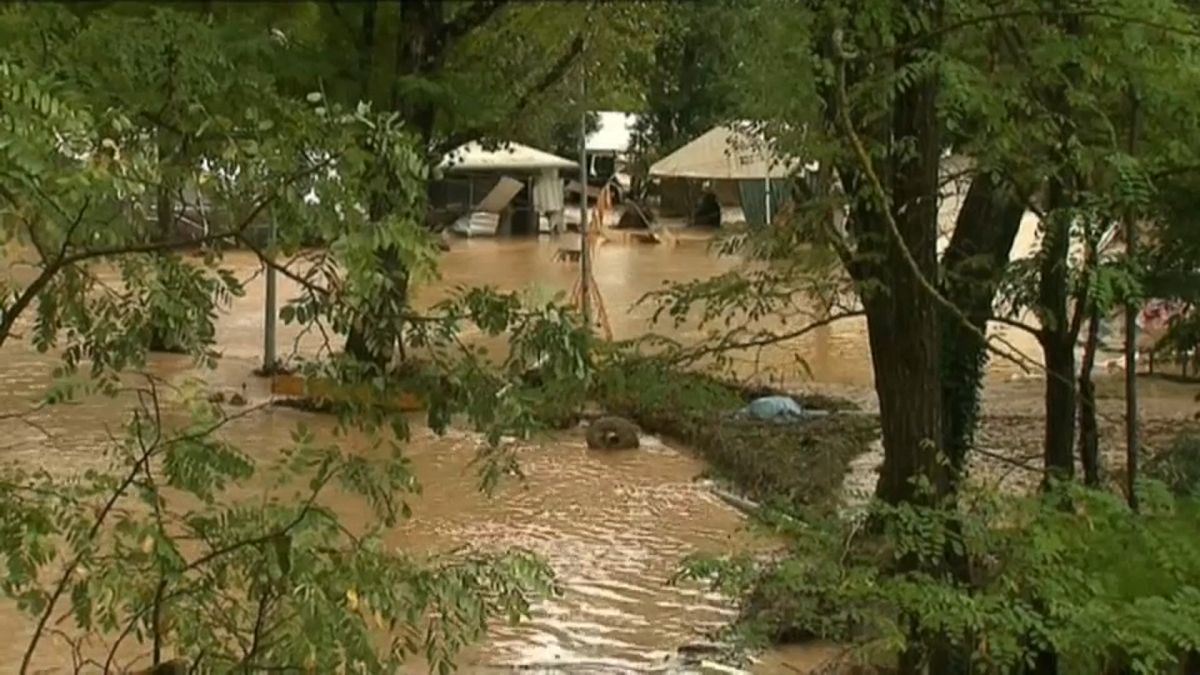 750 desalojados y un desaparecido por las inundaciones en Francia
