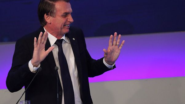 Bolsonaro centra atenções no primeiro debate das presidenciais no Brasil Bolsonaro centra atenções no primeiro debate das presidenciais no Brasil