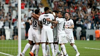 Beşiktaş tur kapısını tek golle araladı: 1-0
