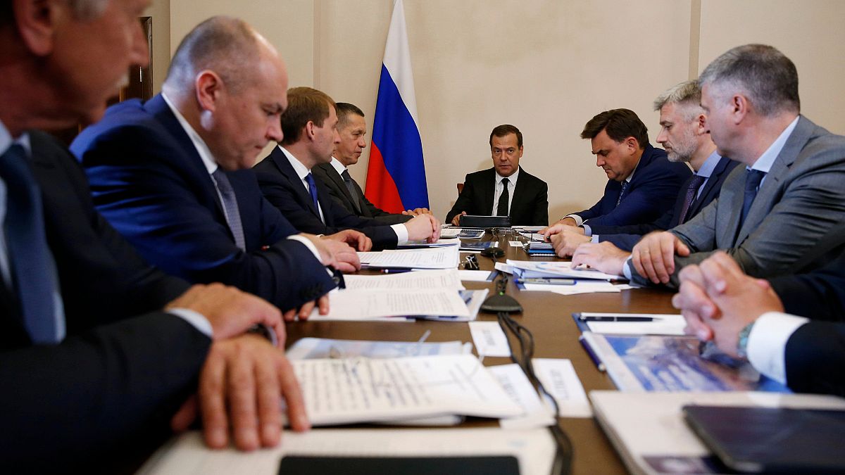 Medwedew nennt neue US. Sanktionen "Wirtschaftskrieg"
