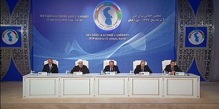 Five nations sign landmark deal on status of Caspian Sea