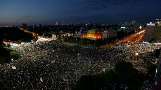 Romania's expats return home for anti-government protest in Bucharest