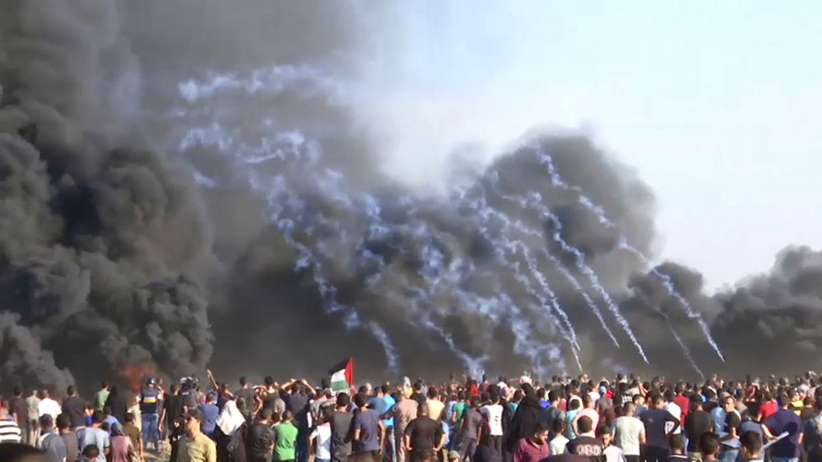 Neue Proteste an Gaza-Grenzzaun - Palästinenser getötet 