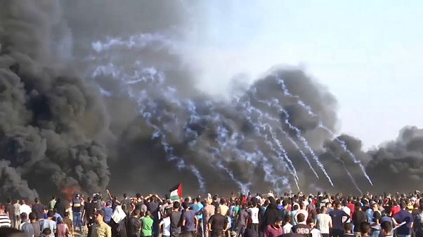 Neue Proteste an Gaza-Grenzzaun - Palästinenser getötet Neue Proteste an Gaza-Grenzzaun - Palästinenser getötet