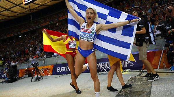 Χρυσό μετάλλιο για τη Βούλα Παπαχρήστου! Χρυσό μετάλλιο για τη Βούλα Παπαχρήστου!