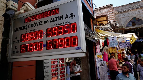 La caída de la Lira turca afecta a Wall Street La caída de la Lira turca afecta a Wall Street
