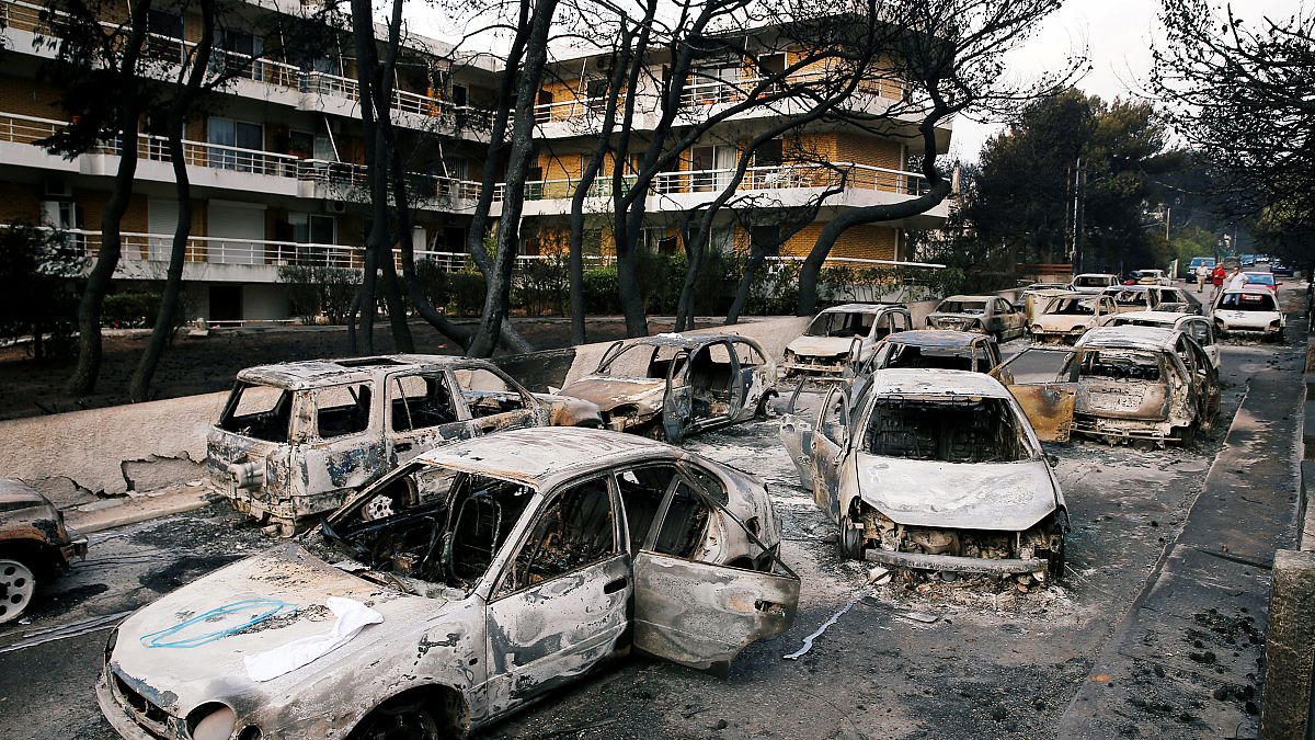 Greece wildfire death toll rises