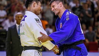 Judo: Ungvari siegt gegen Dreifach-Weltmeister Ebinuma