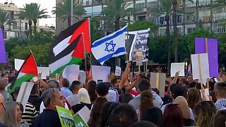 Manifestación de la minoría árabe en Israel