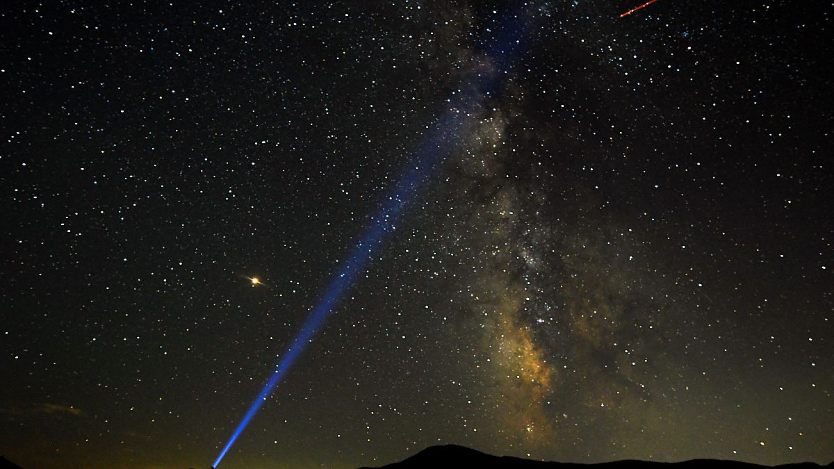 Perseids meteor shower lights up Bosnian sky
