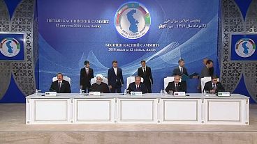 Caspian nations agree on division of oil and gas spoils