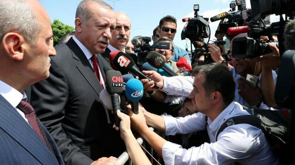 Turkey is 'target of economic war', Turkish president says Turkey is 'target of economic war', Turkish president says