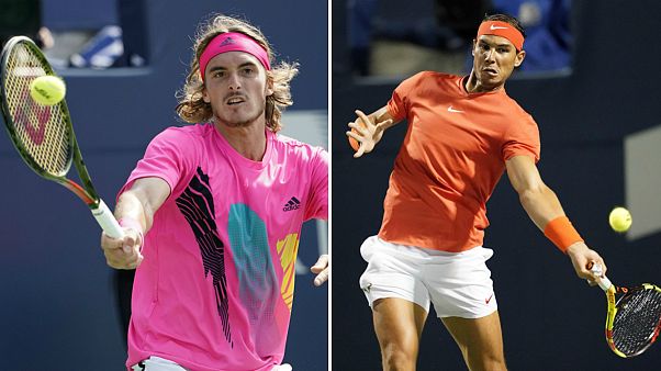 Stefanos Tsitsipas enfrenta final com Nadal no dia do 20.° aniversário Stefanos Tsitsipas enfrenta final com Nadal no dia do 20.° aniversário