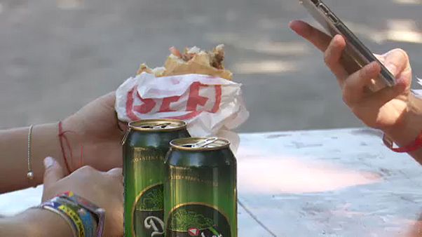 Ebédidő a Sziget Fesztiválon Ebédidő a Sziget Fesztiválon
