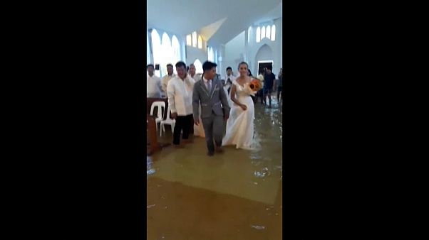 Casamento insólito nas Filipinas Casamento insólito nas Filipinas